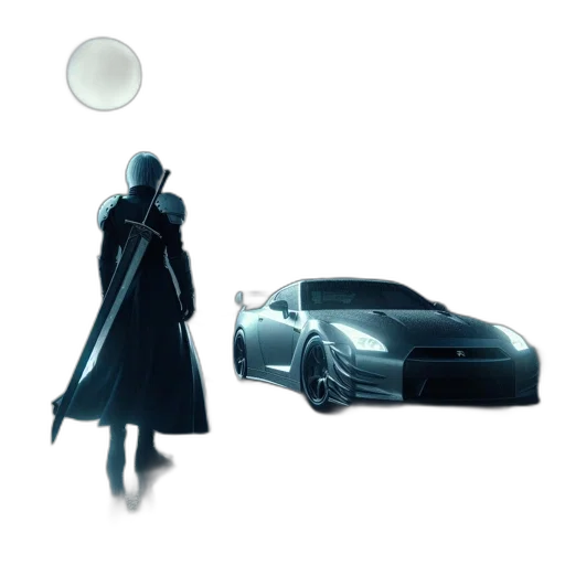 car, robot, weapon, mask transparent PNG cut-out