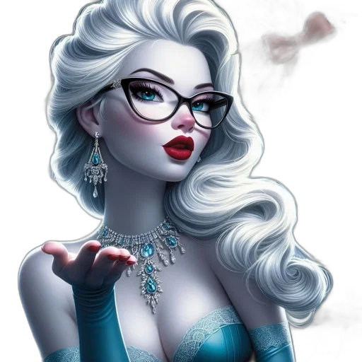 jewelry, comic book art, fantasy art, cartoon transparent PNG cut-out