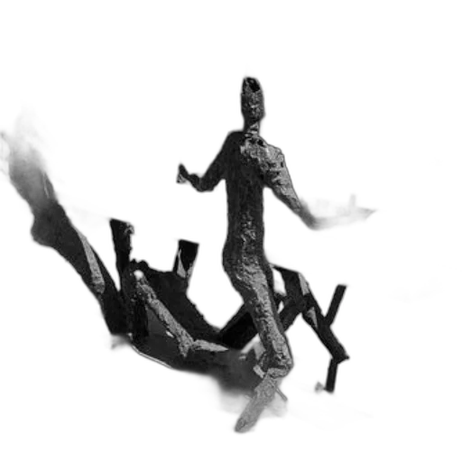 staff, creature, sword, robot transparent PNG cut-out