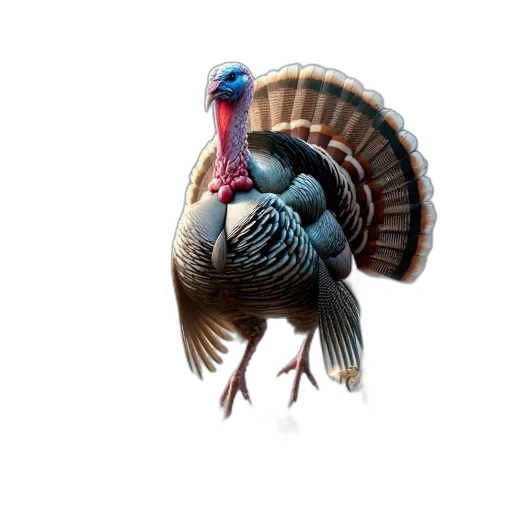 animal, food, hat, 3d render transparent PNG cut-out