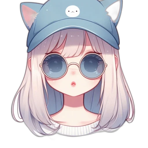 hat, face, mask, staff transparent PNG cut-out