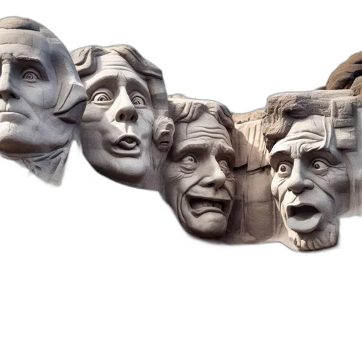 mask, face, 3d render, photorealistic transparent PNG cut-out