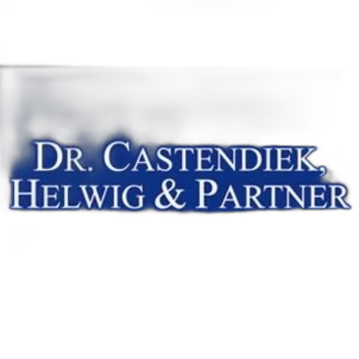 blue, white, logo, castendiek transparent PNG cut-out