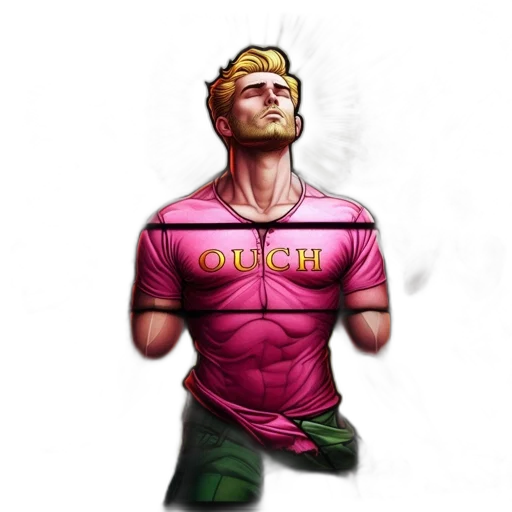 jacket, staff, comic book art, concept art transparent PNG cut-out