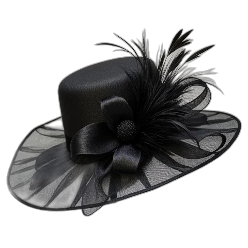hat, crown, black, ivory transparent PNG cut-out
