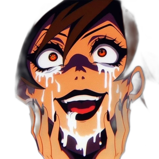 face, mask, creature, concept art transparent PNG cut-out