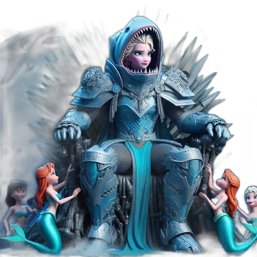 crown, concept art, fantasy art, comic book art transparent PNG cut-out