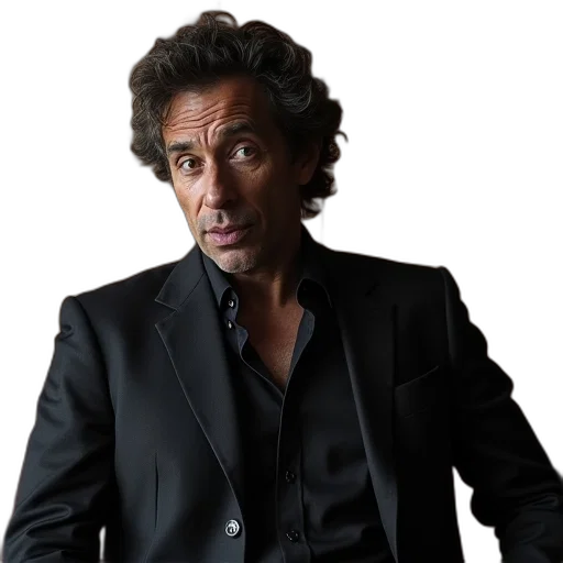 jacket, face, interview, tom transparent PNG cut-out