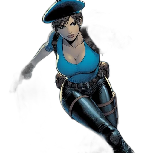 comic book art, concept art, cartoon, fantasy art transparent PNG cut-out