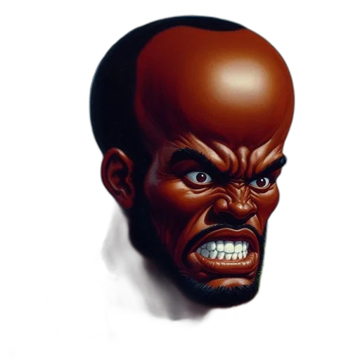 face, mask, creature, hair transparent PNG cut-out