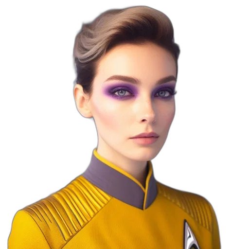 staff, face, robot, dress transparent PNG cut-out