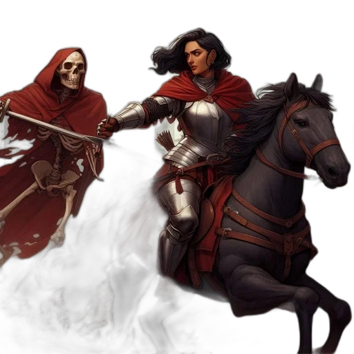 fantasy art, concept art, comic book art, pixel art transparent PNG cut-out