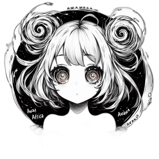 hair, mask, crown, face transparent PNG cut-out