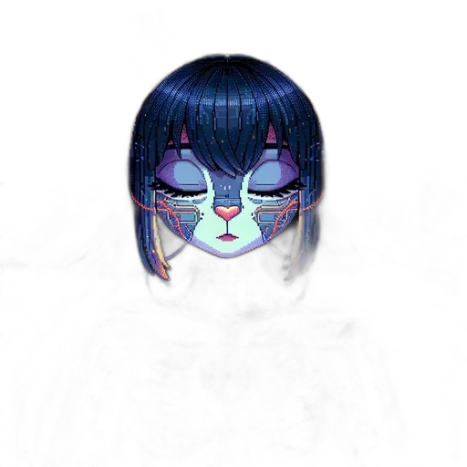 mask, face, creature, robot transparent PNG cut-out