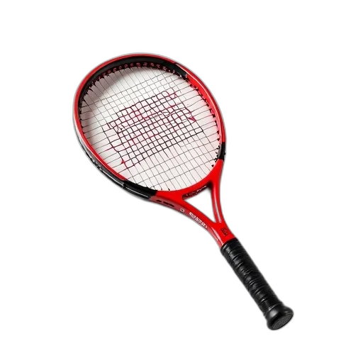 weapon, red, black, tennis transparent PNG cut-out