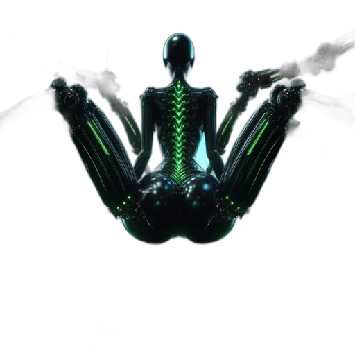 robot, creature, dragon, animal transparent PNG cut-out