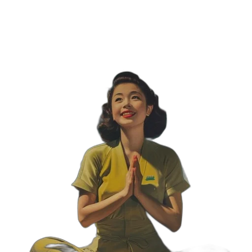 staff, dress, concept art, photorealistic transparent PNG cut-out