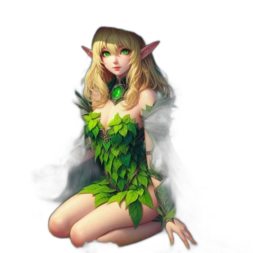 staff, dragon, dress, fantasy art transparent PNG cut-out