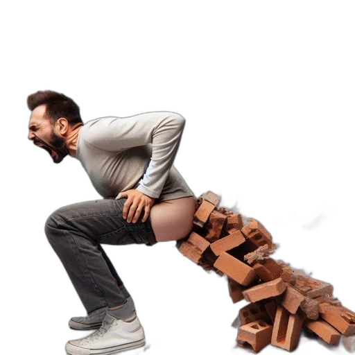 furniture, shoes, staff, man transparent PNG cut-out