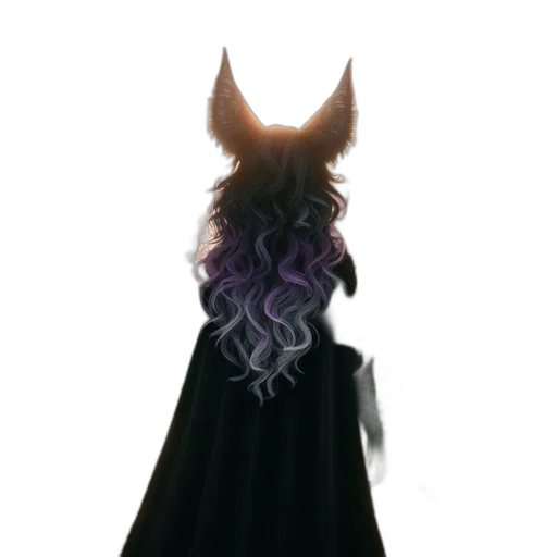 dress, hair, mask, crown transparent PNG cut-out