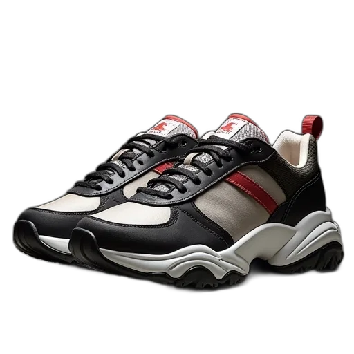 shoes, 3d render, photorealistic, men transparent PNG cut-out