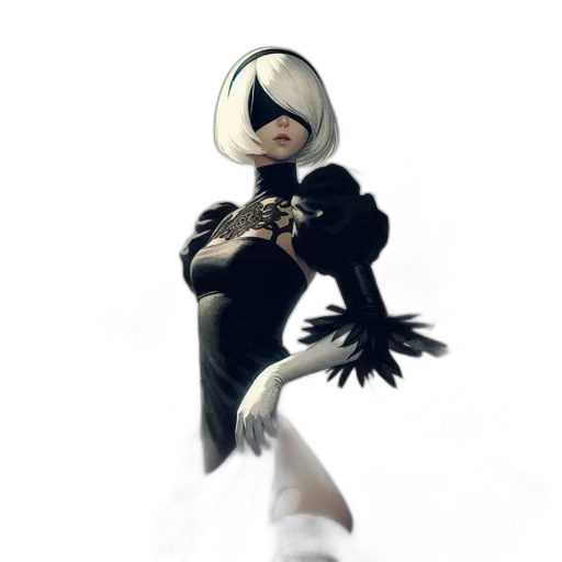 mask, robot, creature, staff transparent PNG cut-out