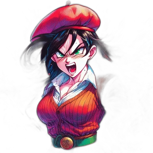 jacket, hat, face, concept art transparent PNG cut-out