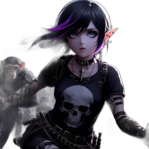 weapon, concept art, fantasy art, cyberpunk transparent PNG cut-out