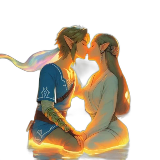 concept art, fantasy art, watercolor, anime transparent PNG cut-out
