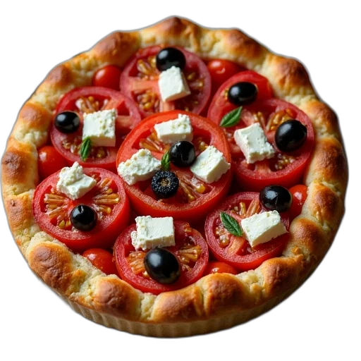 food, crown, 3d render, photorealistic transparent PNG cut-out