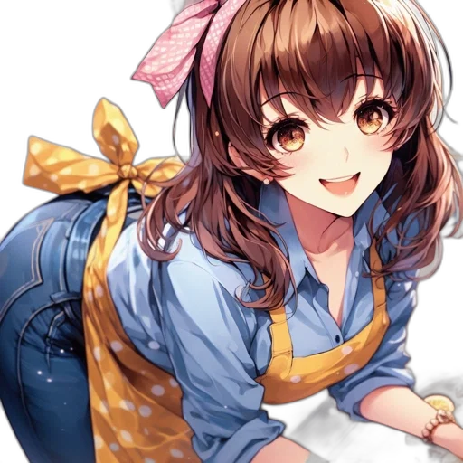 dress, staff, face, flower transparent PNG cut-out