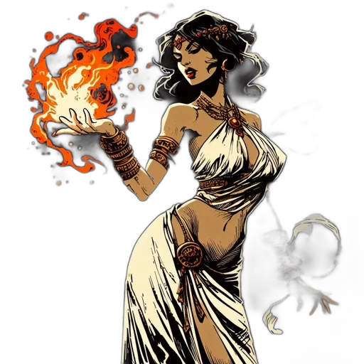 comic book art, concept art, fantasy art, pixel art transparent PNG cut-out