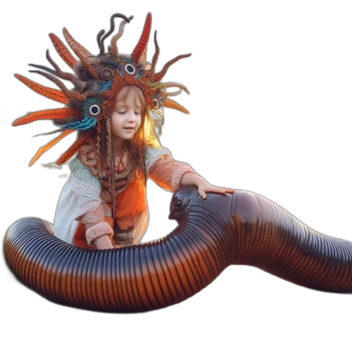 hair, creature, hat, crown transparent PNG cut-out