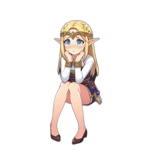 staff, dress, weapon, hat transparent PNG cut-out