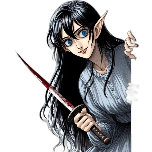staff, sword, weapon, fantasy art transparent PNG cut-out