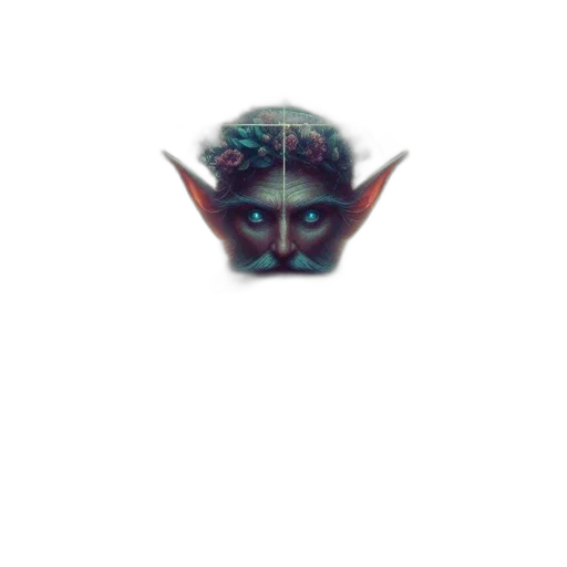 mask, face, creature, crown transparent PNG cut-out