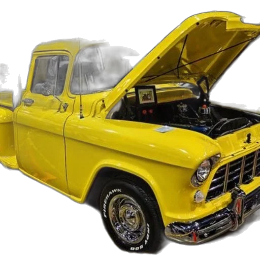 car, photorealistic, vibrant, yellow transparent PNG cut-out