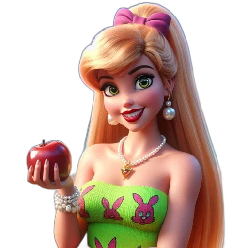 dress, jewelry, food, cartoon transparent PNG cut-out