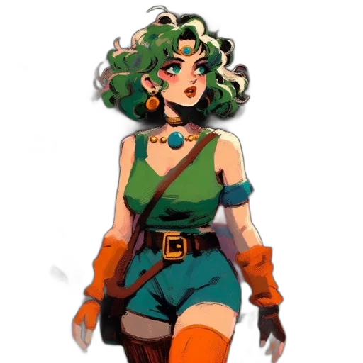 staff, weapon, dress, pixel art transparent PNG cut-out