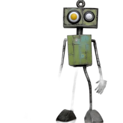 robot, staff, animal, creature transparent PNG cut-out