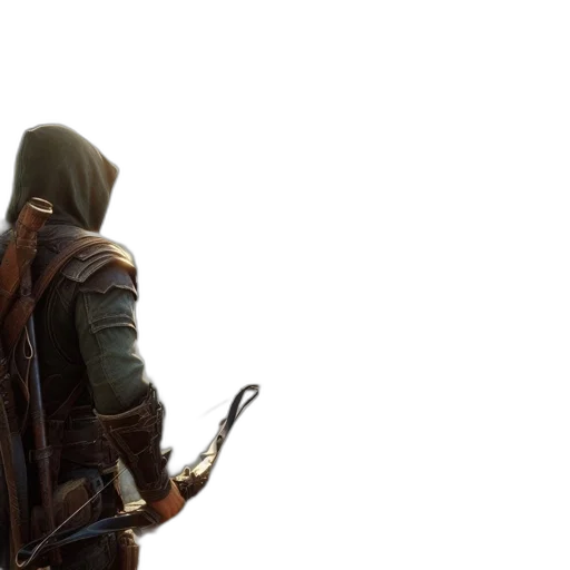 jacket, sword, weapon, staff transparent PNG cut-out