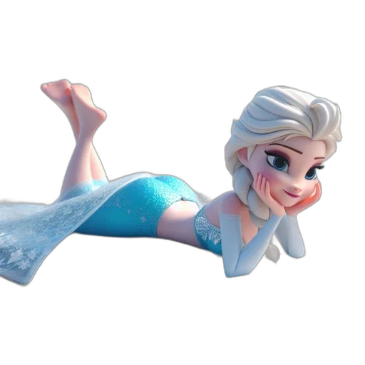 dress, 3d render, concept art, cartoon transparent PNG cut-out