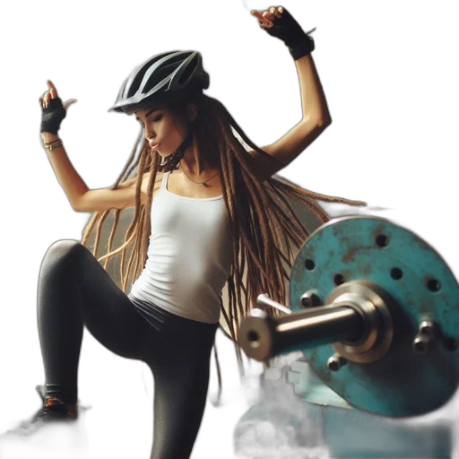 hat, weapon, concept art, 3d render transparent PNG cut-out