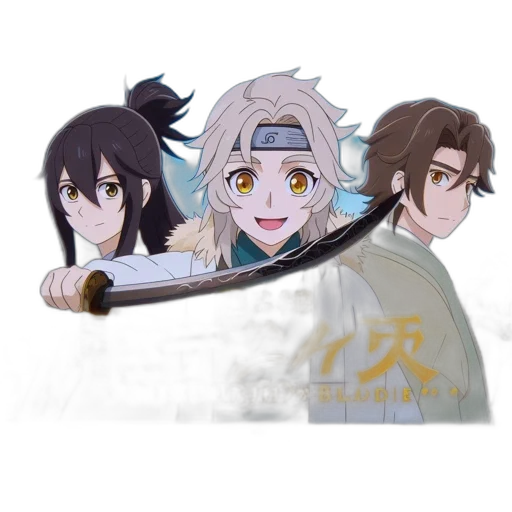 sword, weapon, staff, anime transparent PNG cut-out