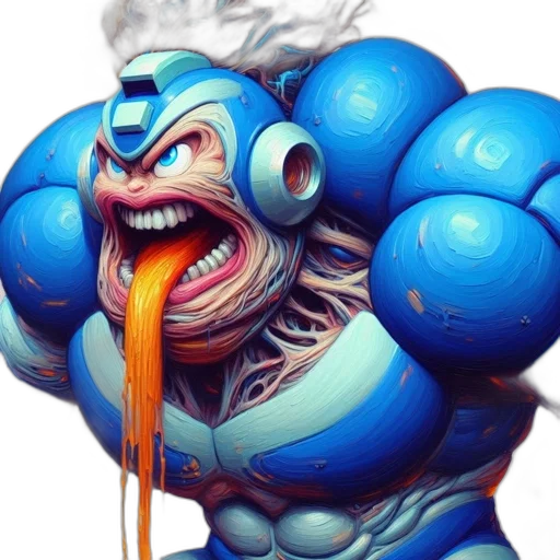 food, creature, face, concept art transparent PNG cut-out