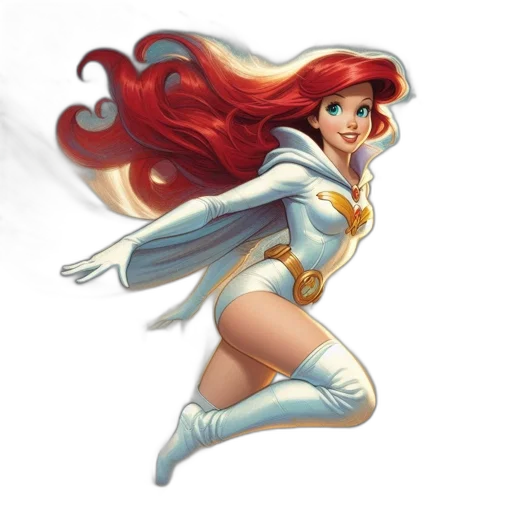 comic book art, concept art, fantasy art, cartoon transparent PNG cut-out