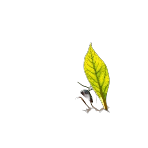 staff, tree, flower, animal transparent PNG cut-out