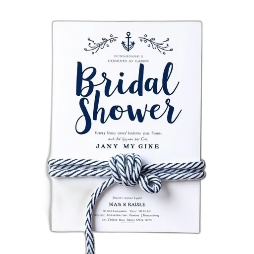nautical, rope, bridal, shower transparent PNG cut-out