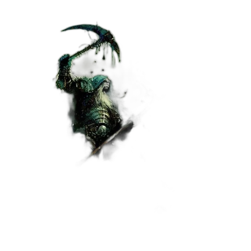dragon, creature, mask, staff transparent PNG cut-out