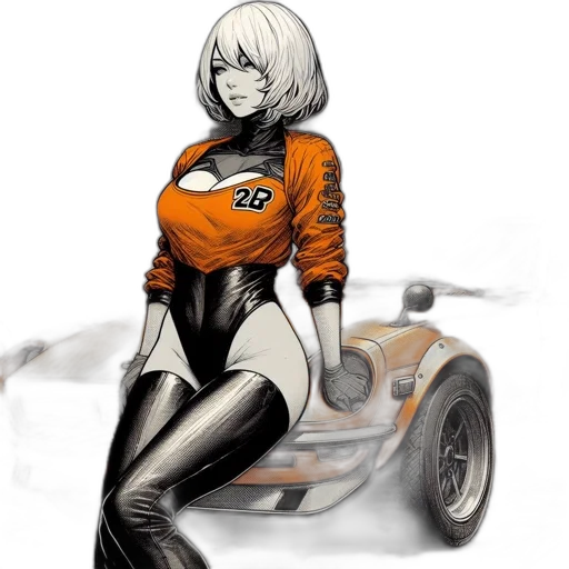 car, robot, jacket, dress transparent PNG cut-out